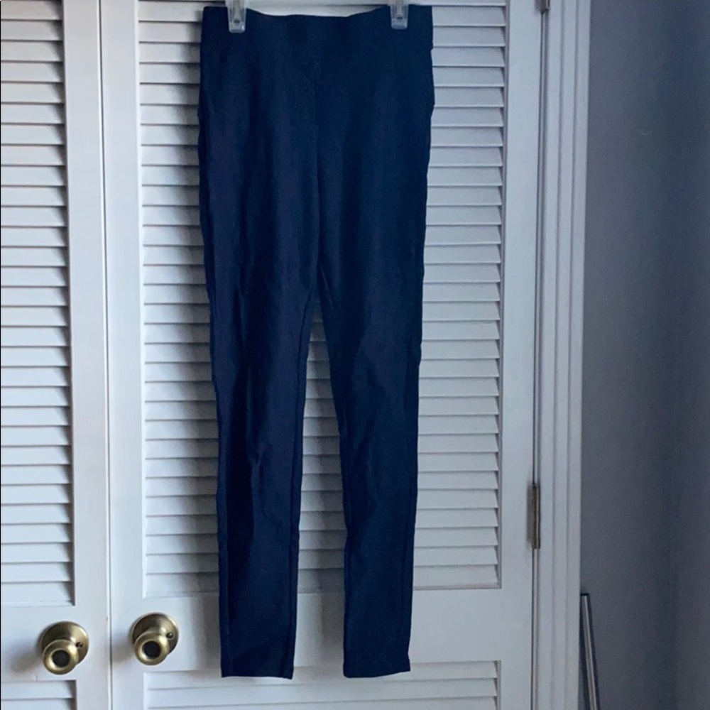 Navy stretch work pants